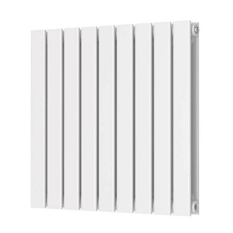 Scudo Bravo 600 x 614mm White Horizontal Double Designer Radiator