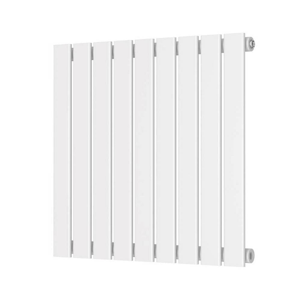 Scudo Bravo 600 x 614mm White Horizontal Single Designer Radiator