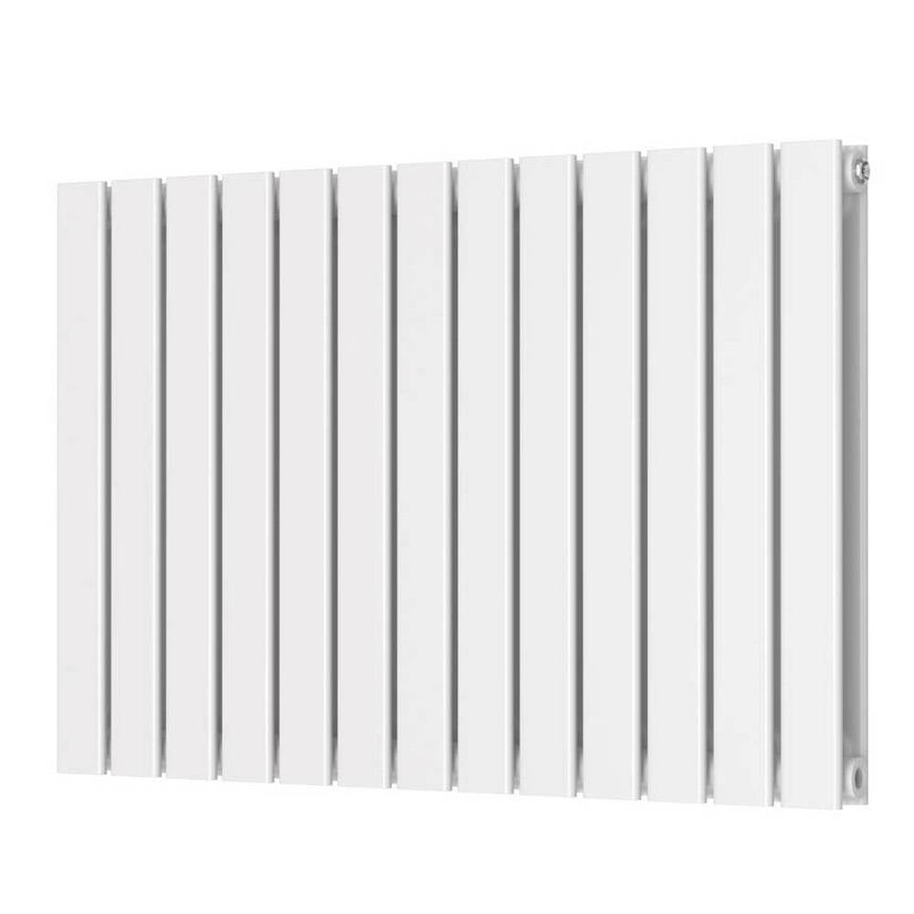 Scudo Bravo 600 x 886mm White Horizontal Double Designer Radiator
