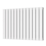 Scudo Bravo 600 x 886mm White Horizontal Double Designer Radiator