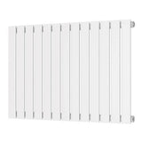 Scudo Bravo 600 x 886mm White Horizontal Single Designer Radiator