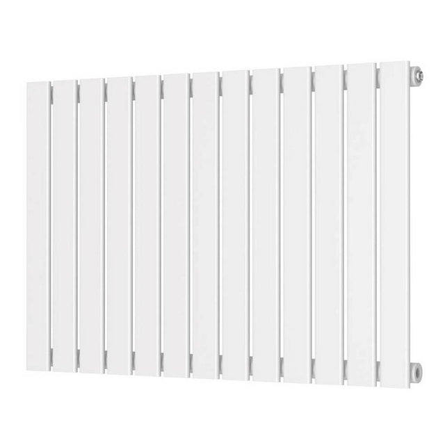 Scudo Bravo 600 x 886mm White Horizontal Single Designer Radiator