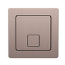 Scudo Brushed Bronze Square Dual Flush Button