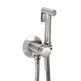Scudo Brushed Nickel Douche Handset with Outlet Elbow Manual Mixer