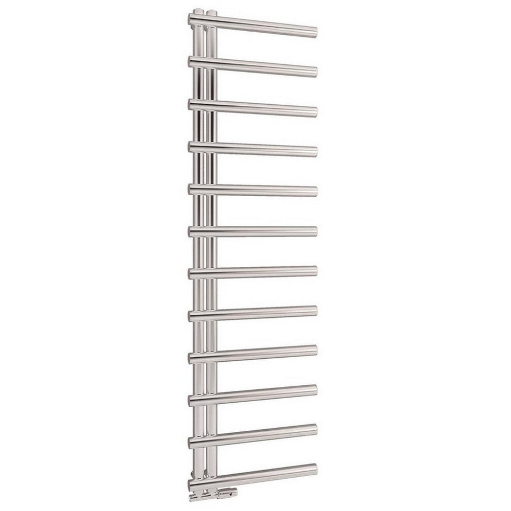 Scudo Carlo 500mm Wide Chrome Designer Towel Radiator 1750mm