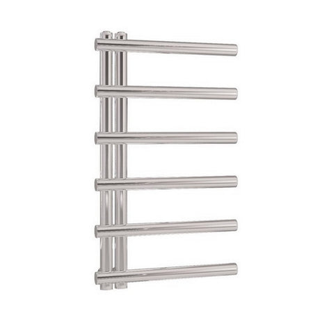 Scudo Carlo 500mm Wide Chrome Designer Towel Radiator 850mm
