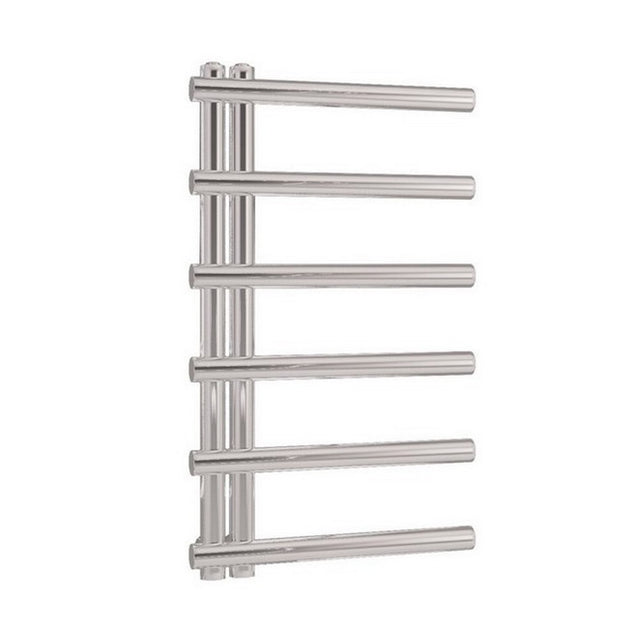 Scudo Carlo 500mm Wide Chrome Designer Towel Radiator 850mm