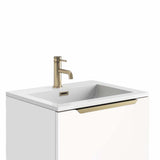 Scudo Chevron 40mm Furniture Handle brushed brass