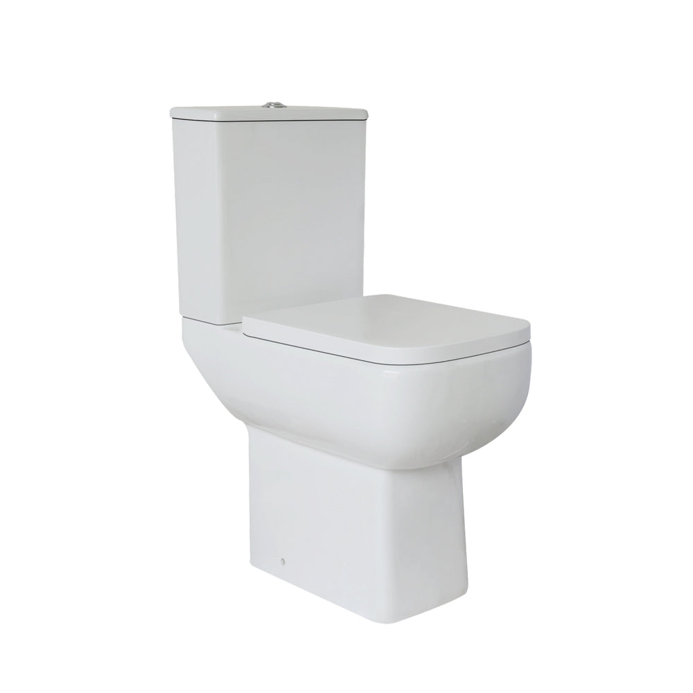 Scudo Choices 600 Comfort Height Open Back Pan with Cistern and Soft Closing Seat New