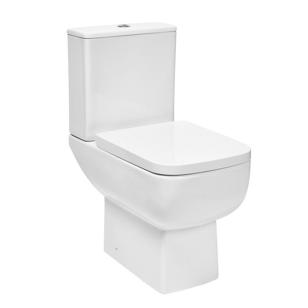 Scudo Choices 600 Short Projection Open Back Pan with Cistern and Soft Closing Seat