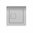Scudo Chrome Square Dual Flush Button