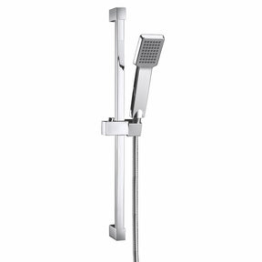 Scudo Chrome Squared Riser Rail Kit with Single Function Handset