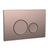 Scudo Circular Dual Flush Button Bronze