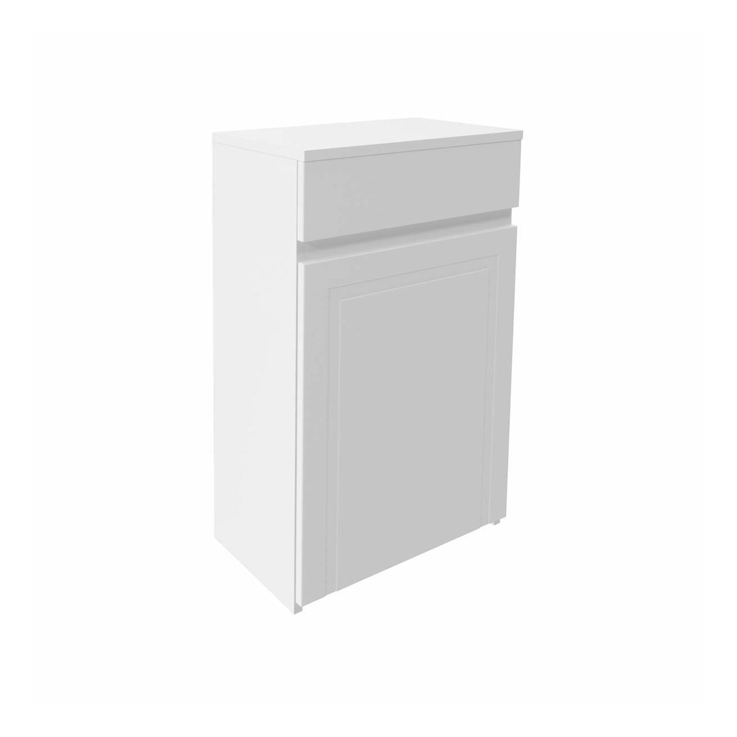 Scudo Classica 500mm WC Unit in Silk Chalk White