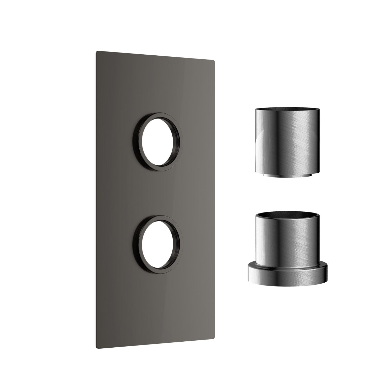 Scudo Concealed One Outlet Shower Valve with Gunmetal 
