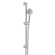 Scudo Concealed Shower Riser Rail in Brushed Nickel