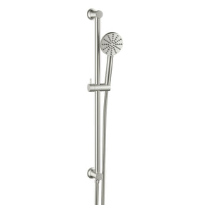 Scudo Concealed Shower Riser Rail in Brushed Nickel
