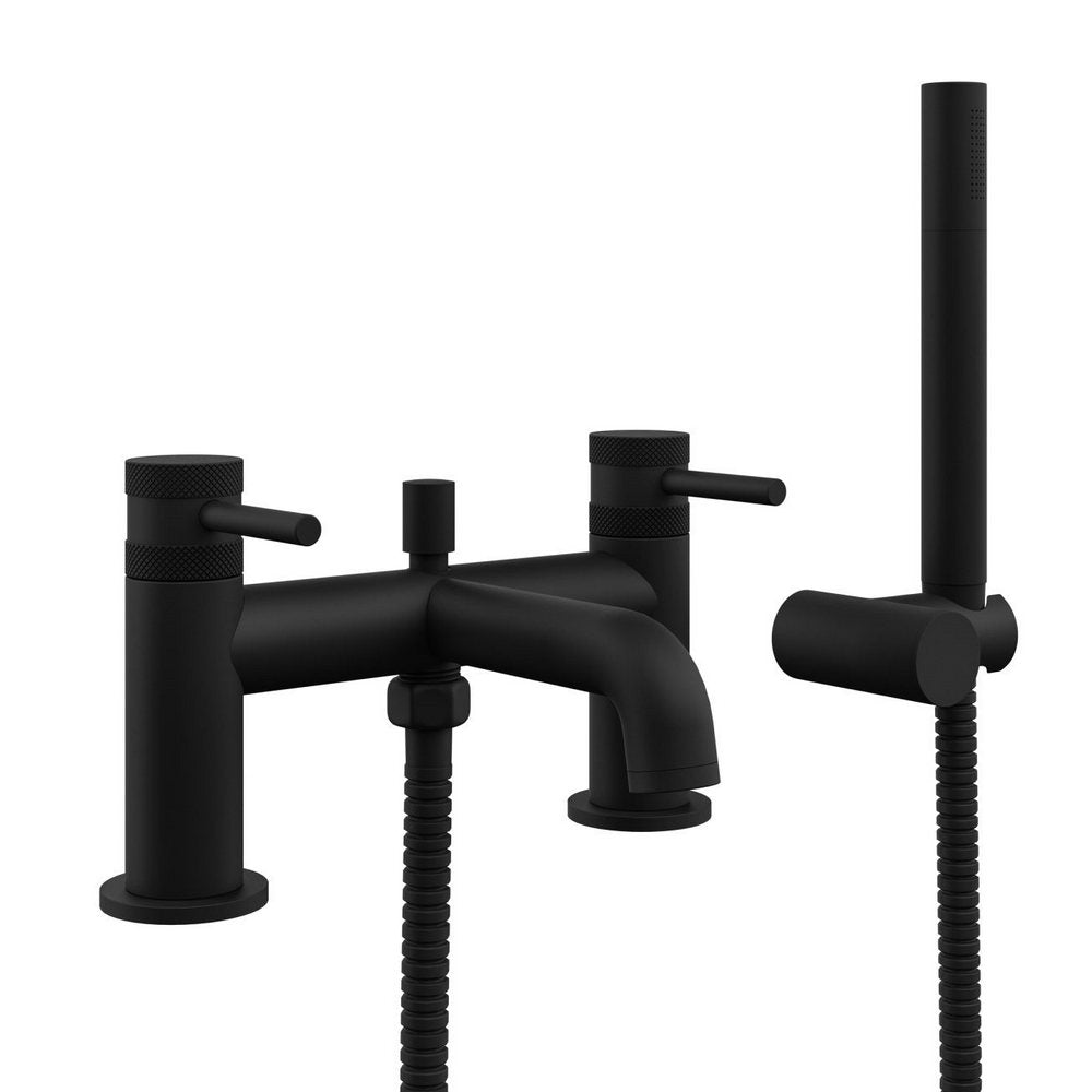NU-011 Scudo Core Black Bath Shower Mixer (1)