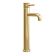 NU-006 Scudo Core Brushed Brass Tall Mono Basin Mixer (1)