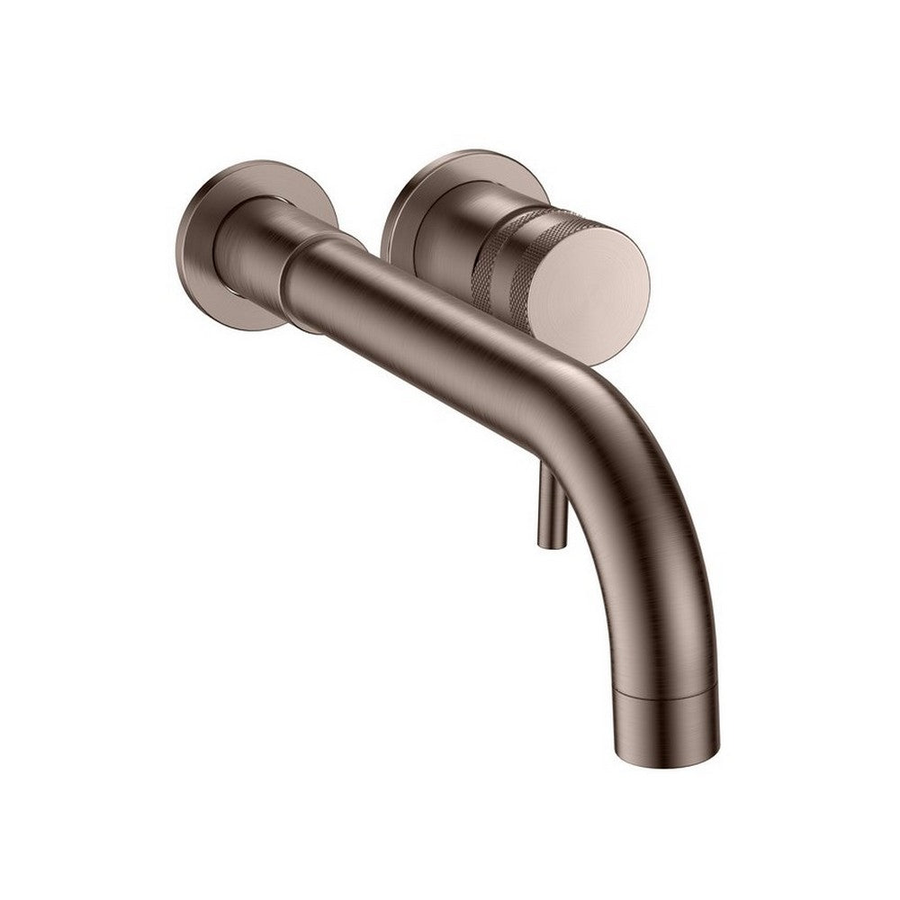 NU-040 Scudo Core Brushed Bronze Wall Mounted Basin Tap (1)