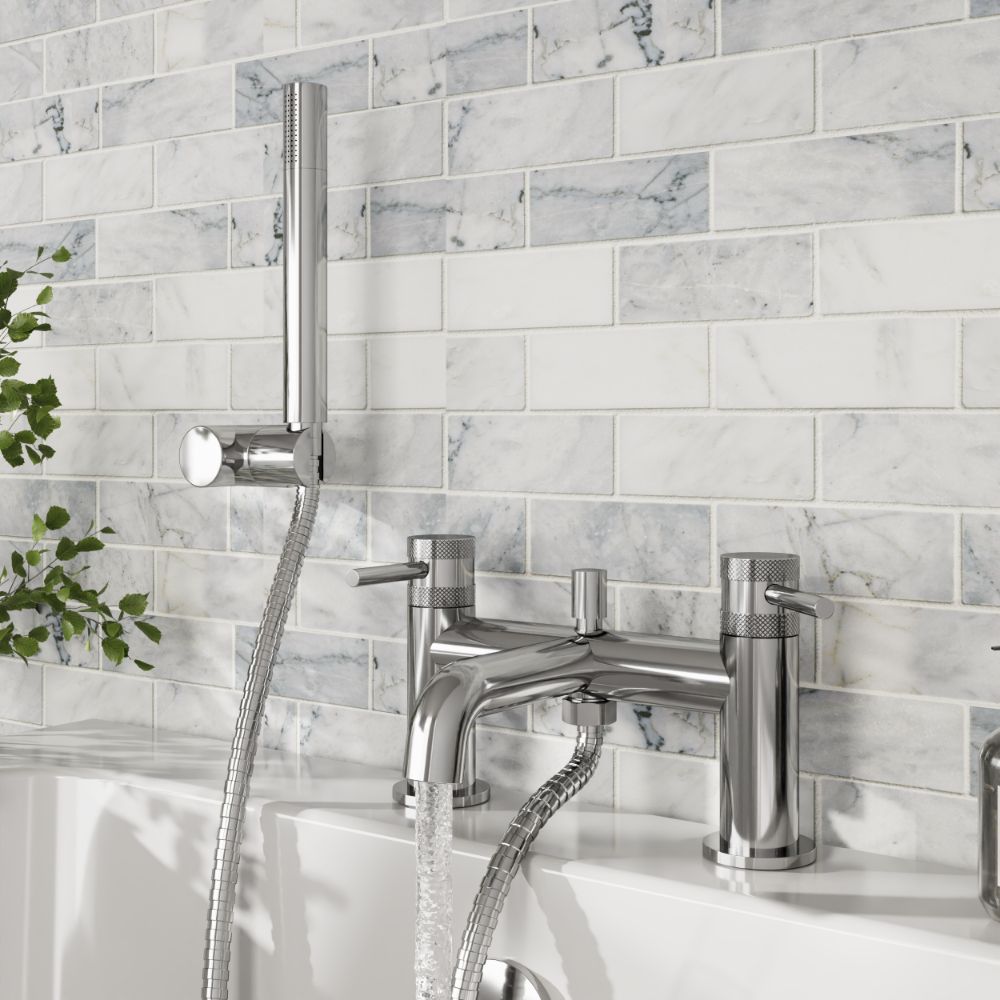 Scudo Core Chrome Bath Shower Mixer lifestyle 1