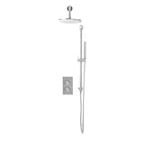 NU-022 Scudo Core Chrome Round Valve with Riser Kit and Head (1)
