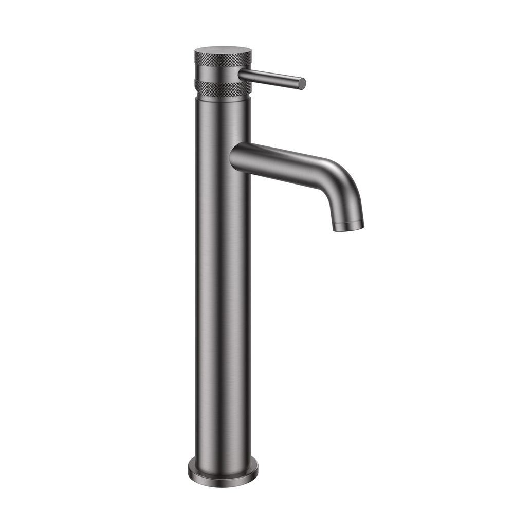 NU-032 Scudo Core Gunmetal Tall Mono Basin Mixer (1)