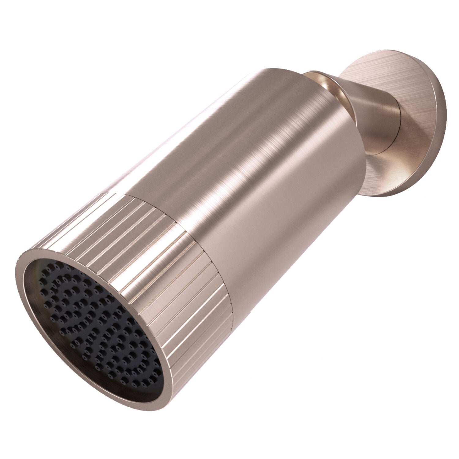 Scudo Core Spotlight Shower Head in Brushed Bronze