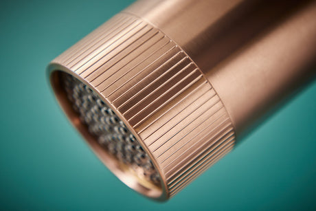 Scudo Core Spotlight Shower Head in Brushed Bronze 2