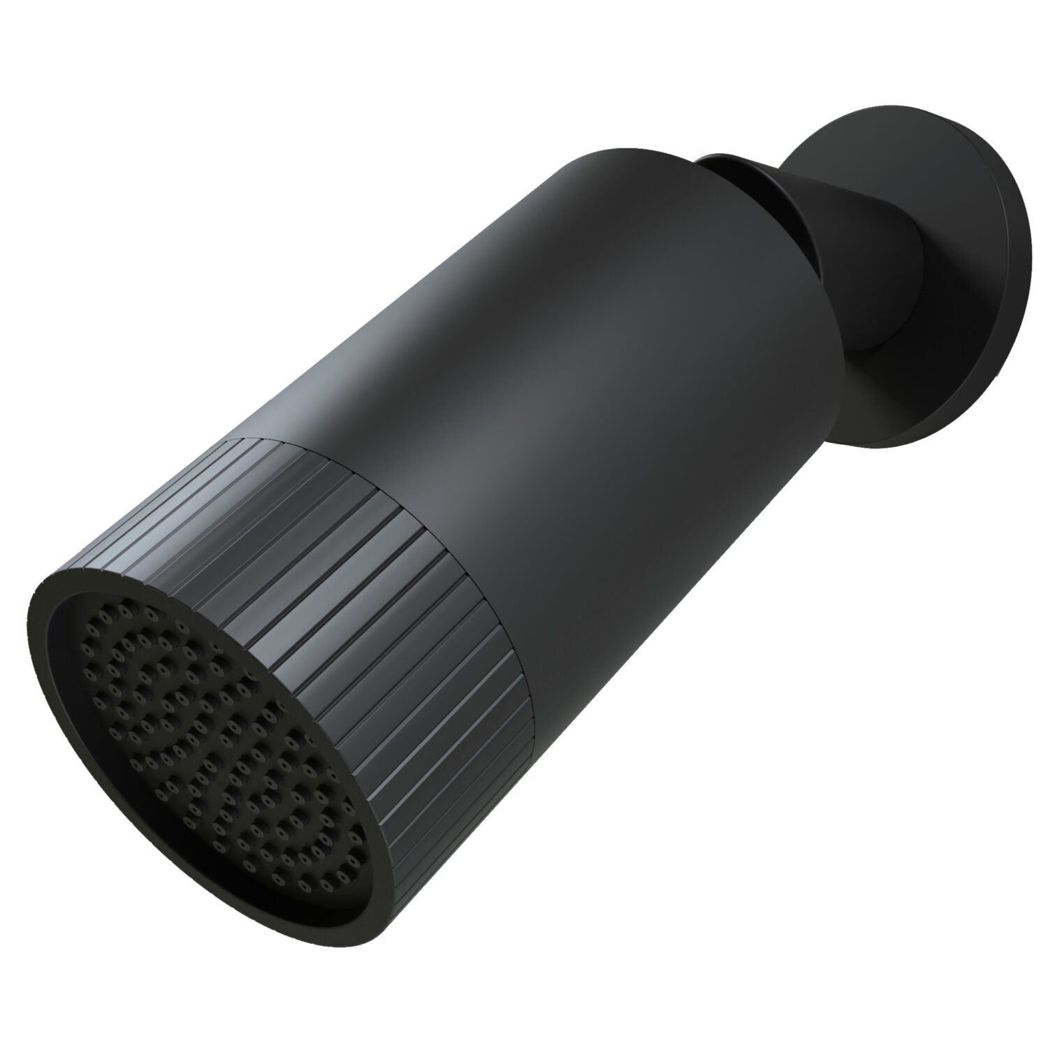 Scudo Core Spotlight Shower Head in Matt Black