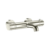 Scudo Core Wall Mounted Bath Filler in Brushed Nickel