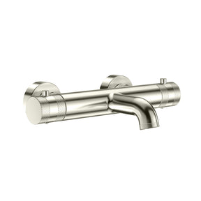 Scudo Core Wall Mounted Bath Filler in Brushed Nickel