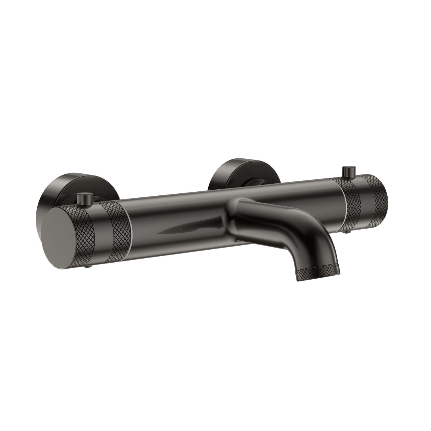 Scudo Core Wall Mounted Bath Filler in Gunmetal1
