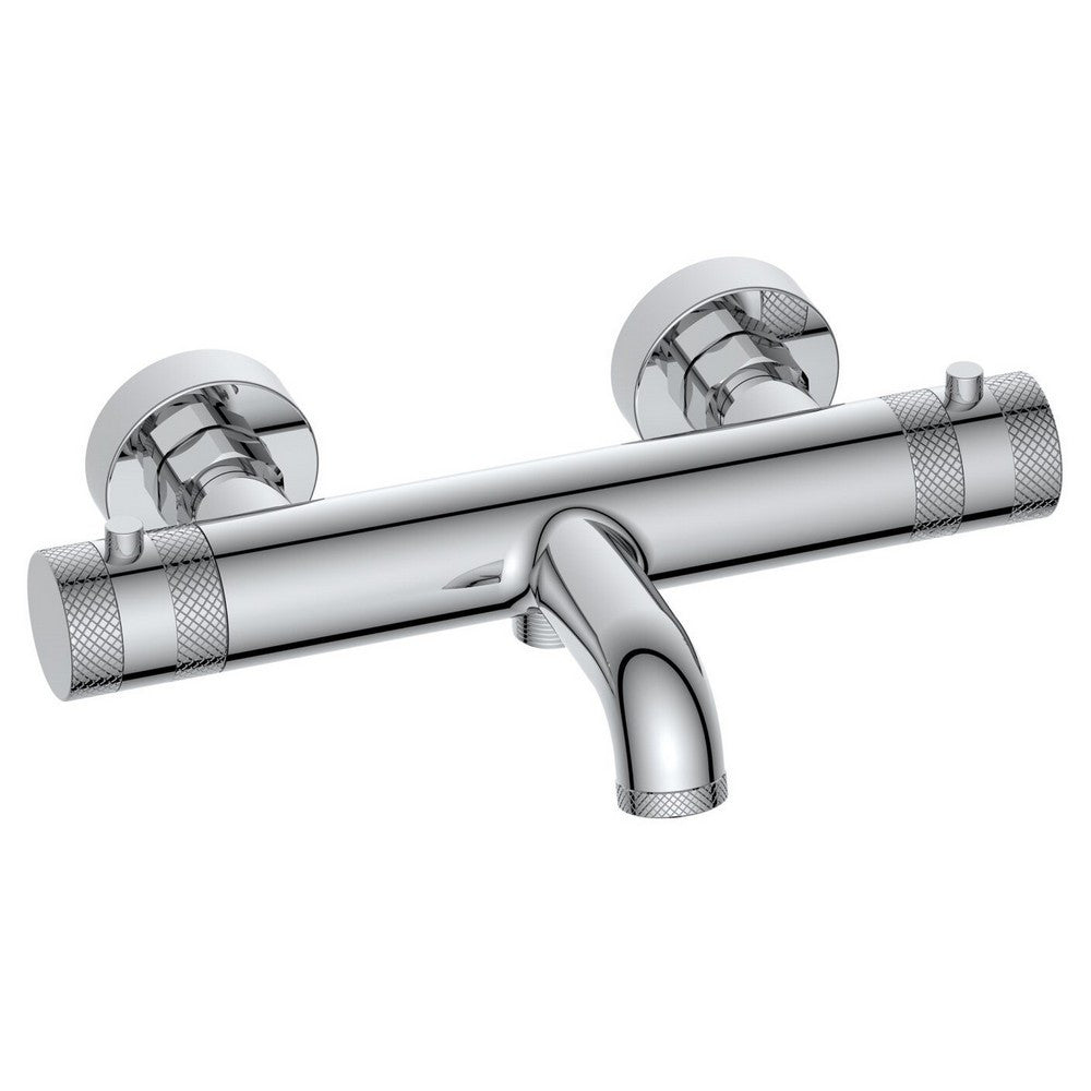Scudo Core Wall Mounted Bath Shower Mixer in Chrome1