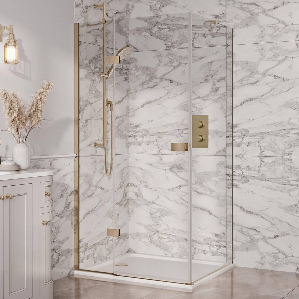 Scudo Dawn Athena Brushed Brass Side Panel