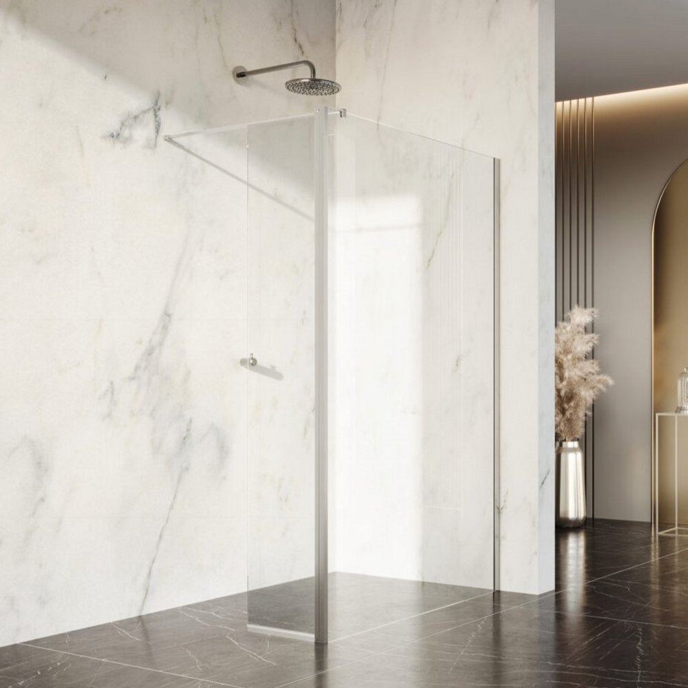 Scudo Dawn Minos 200mm Wetroom Swivel Panel in Chrome