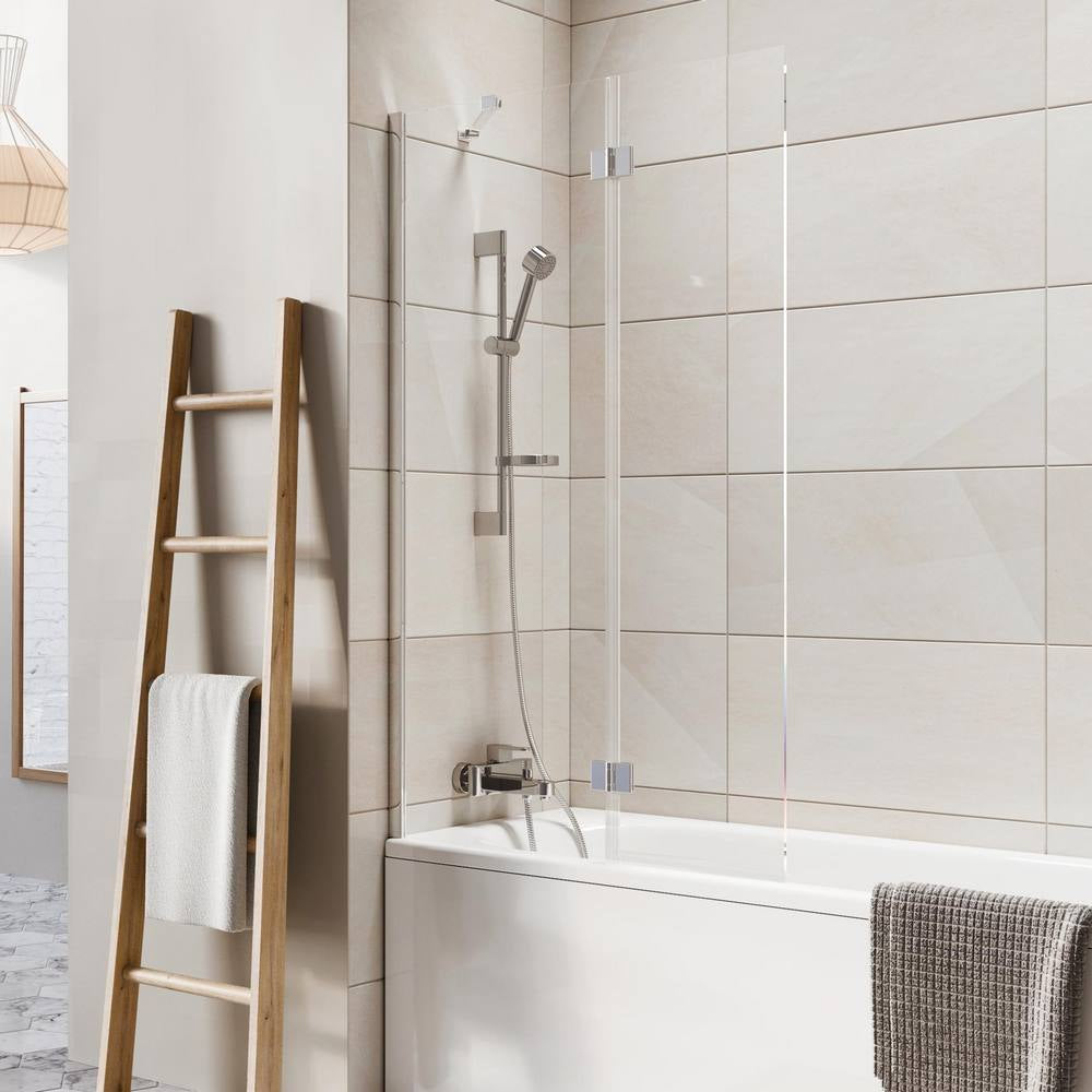 Scudo Dawn Thalia Inward Opening Bath Screen Chrome