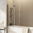 Scudo Dawn Thalia Inward Opening Bath Screen Gunmetal