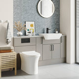 Scudo Deia 455mm Rimless Comfort Height Back to Wall Pan lifestyle