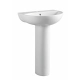 Scudo Deia Belini 500mm One Tap Hole Basin with Full Pedestal