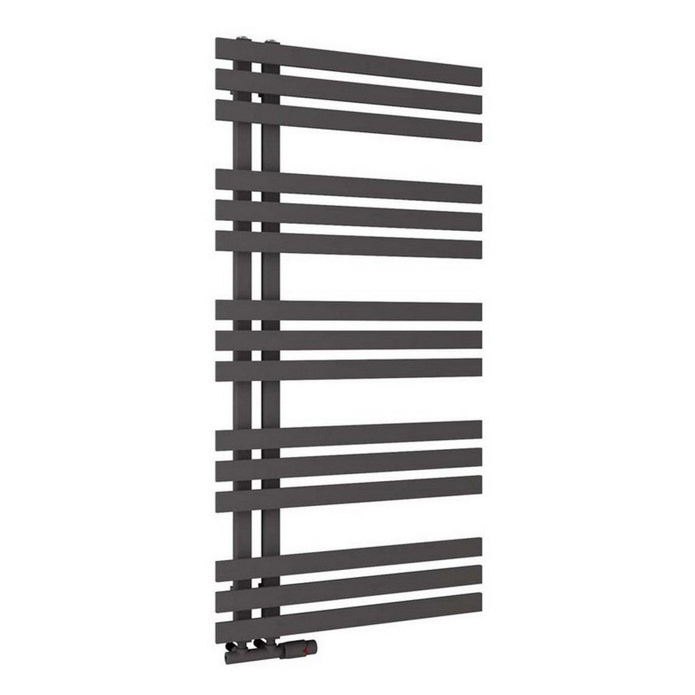 Scudo Elizabeth Carbon Anthracite Designer Towel Radiator 1200 x 600mm