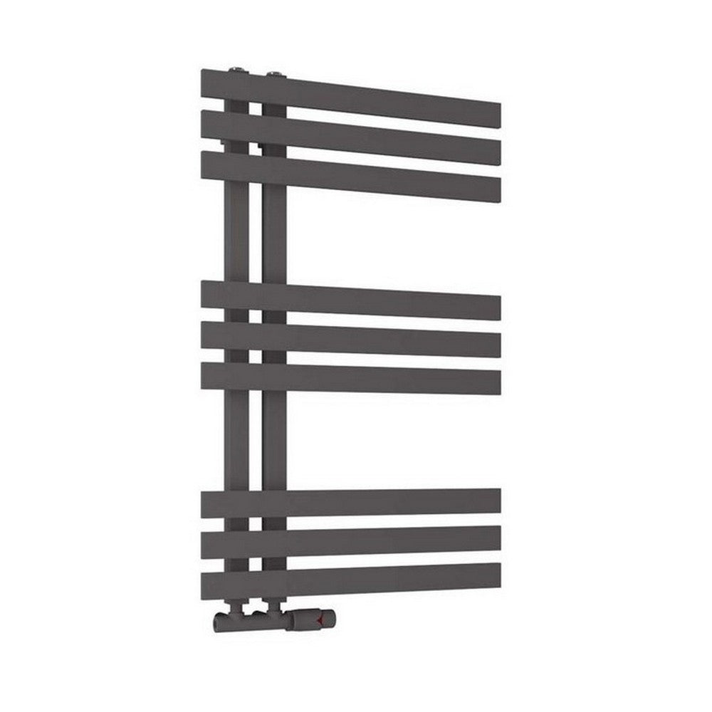 Scudo Elizabeth Carbon Anthracite Designer Towel Radiator 800 x 500mm