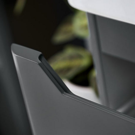 Scudo Ella 800mm Anthracite Floorstanding Vanity Unit with Basin Closeup