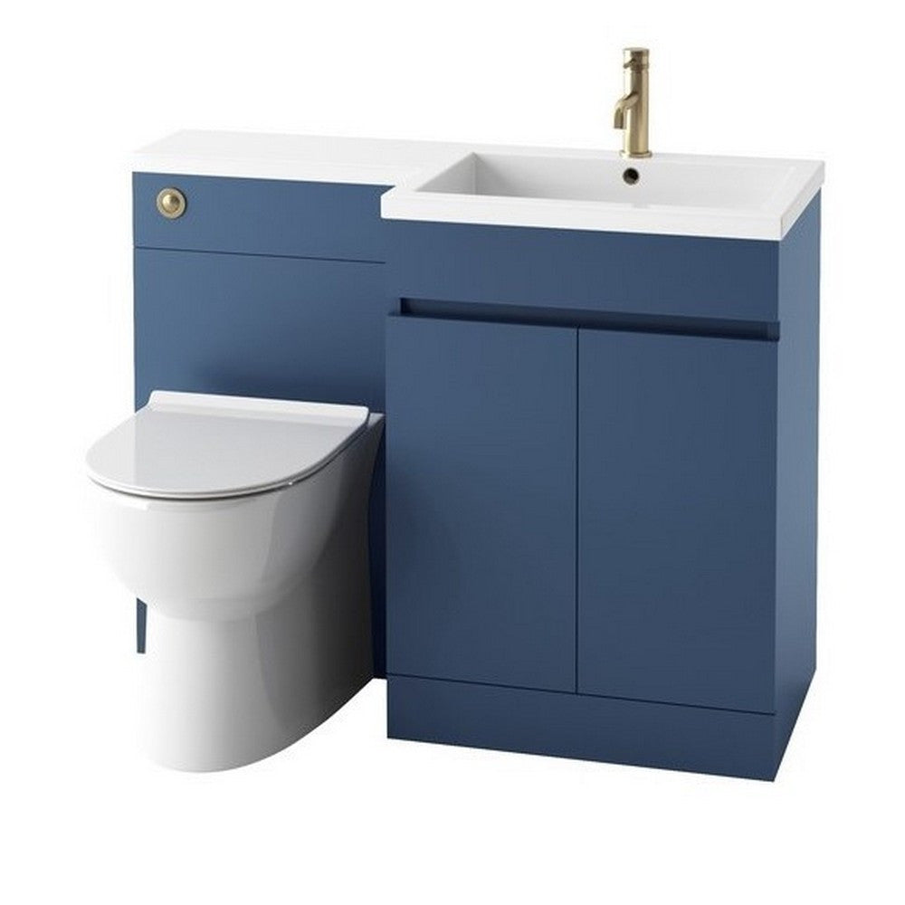 Scudo Empire 1100mm Matt Twilight Blue Right Handed Furniture Pack