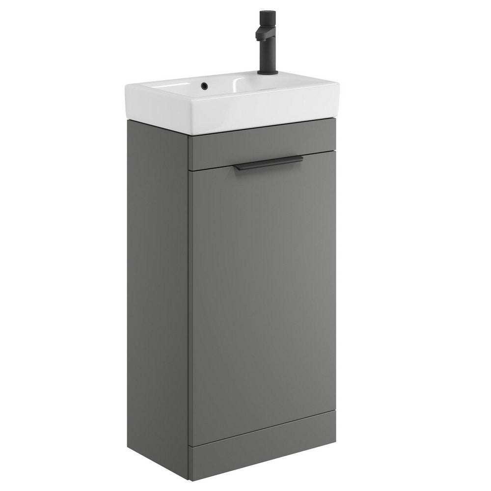 Scudo Esme 450mm Dust Grey Cloakroom Vanity Unit with Basin