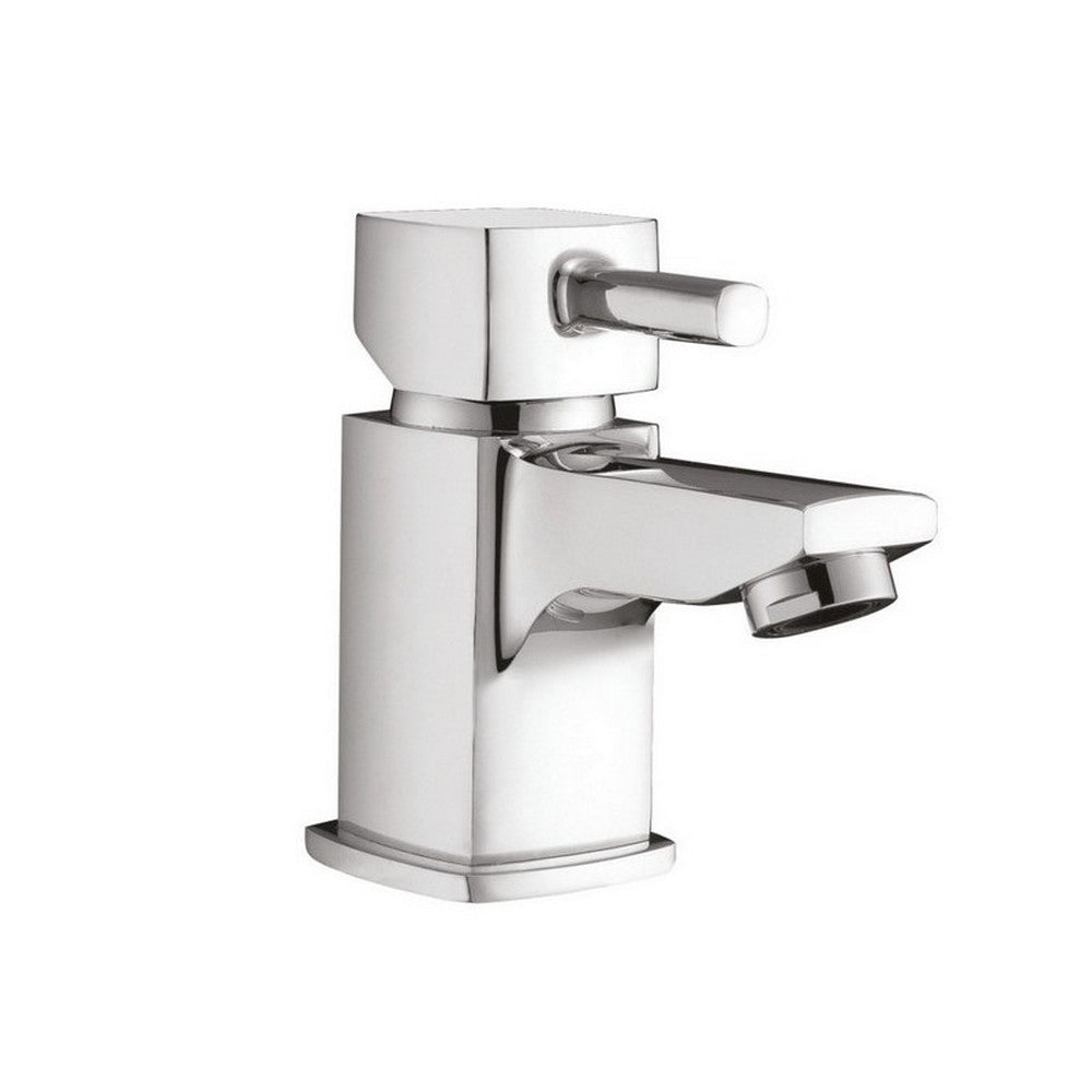TAP014 Scudo Forme Chrome Mini Mono Basin Mixer with Waste
