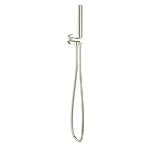 Scudo Handset with Outlet and Holder in Brushed Nickel