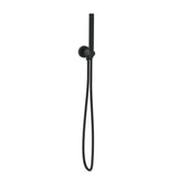 Scudo Handset with Outlet and Holder in Matt Black