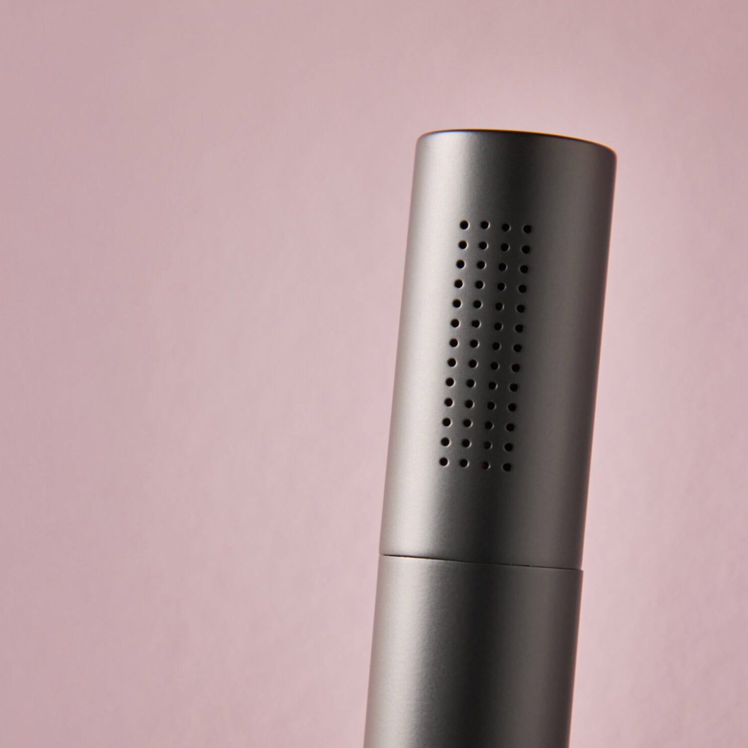 Scudo Handset with Outlet and Holder in Matt Black lifestyle