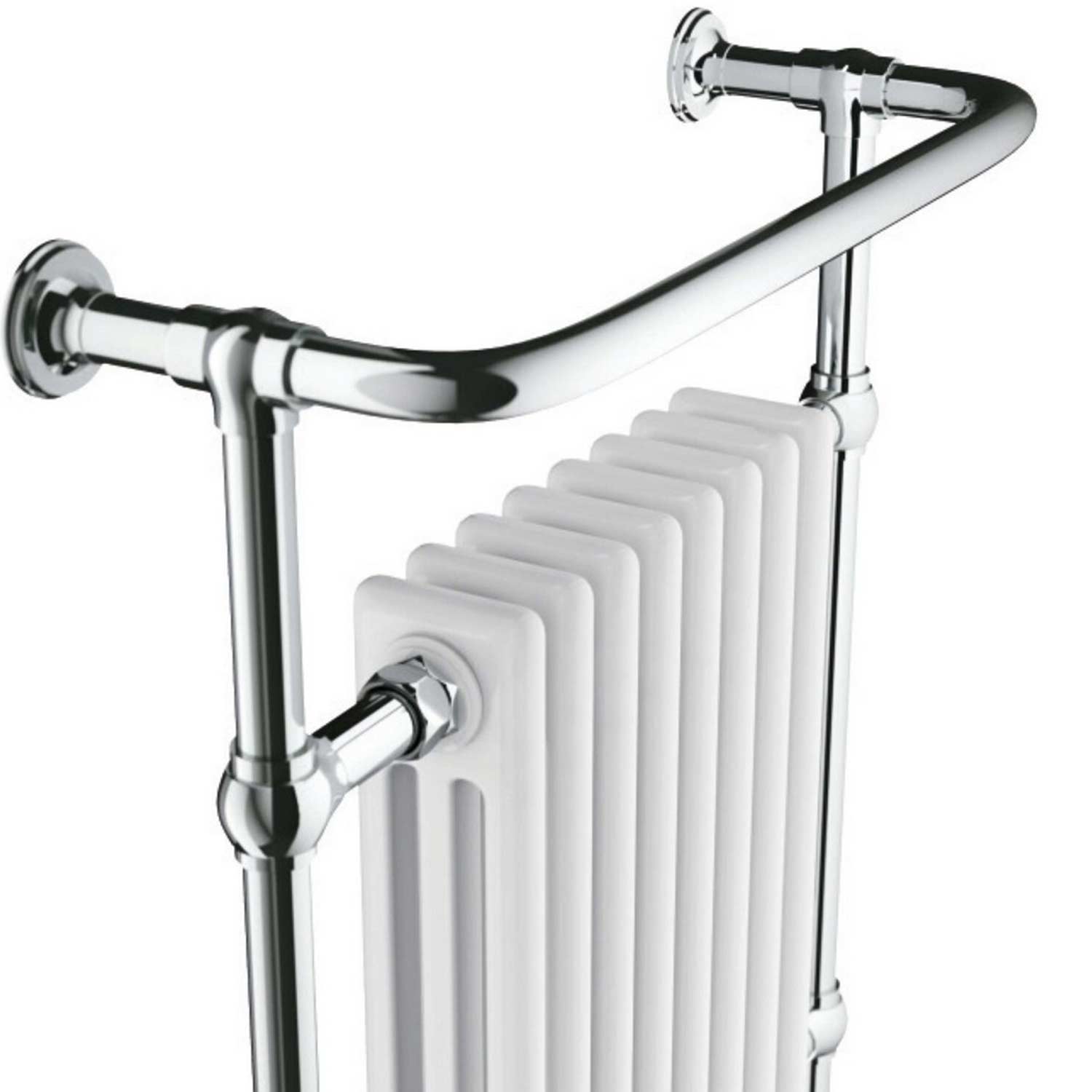 Scudo Harrogate 8 Column Traditional Towel Rail main
